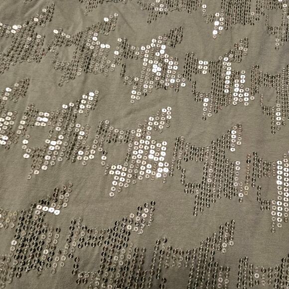 Alfani Size M Gold Sequin Tank Top - Picture 8 of 8